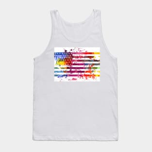 Splash US Flag Tank Top